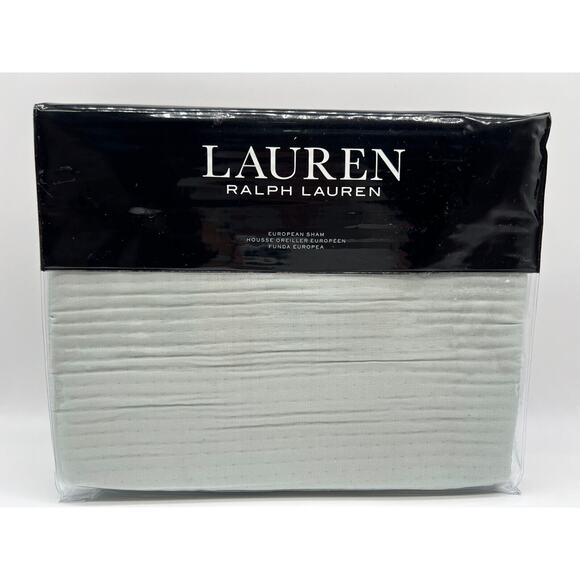 Ralph Lauren Home Spencer Matelasse One European Sham Sage $135 NWT.. - Picture 10 of 12